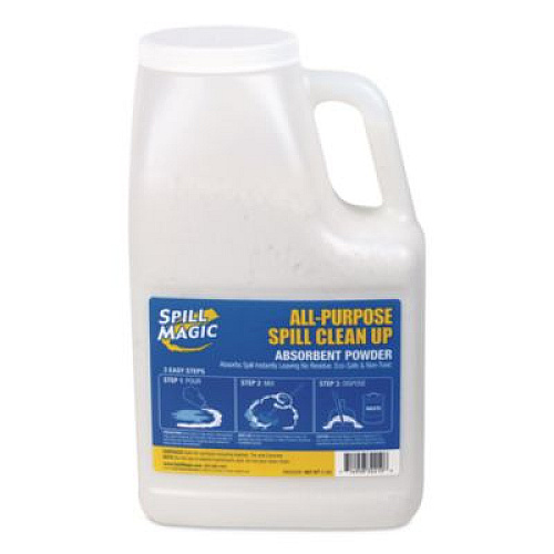 Spill Magic Non-Toxic Spill Pick-Up, 3 lbs Bottle, 6/Carton (SM202DBCT)