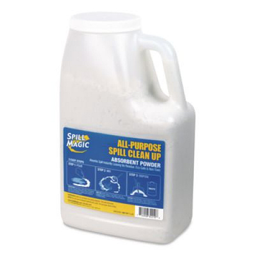 Spill Magic Non-Toxic Spill Pick-Up, 3 lbs Bottle, 6/Carton (SM202DBCT)