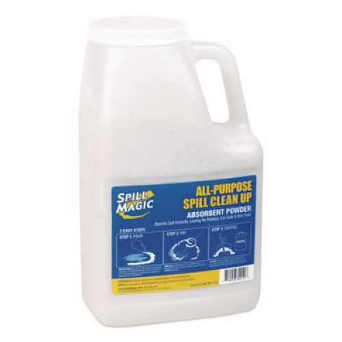 Spill Magic Non-Toxic Spill Pick-Up, 3 lbs Bottle, 6/Carton (SM202DBCT)