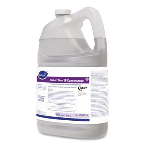 Oxivir Five 16 One-Step Disinfectant Cleaner, 1 gal Bottle, 4/Carton (4963314)