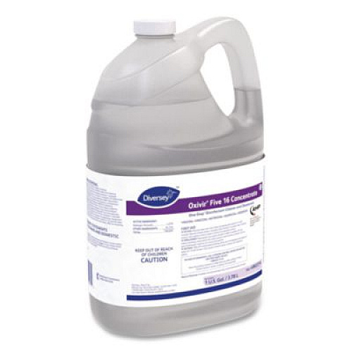 Oxivir Five 16 One-Step Disinfectant Cleaner, 1 gal Bottle, 4/Carton (4963314)