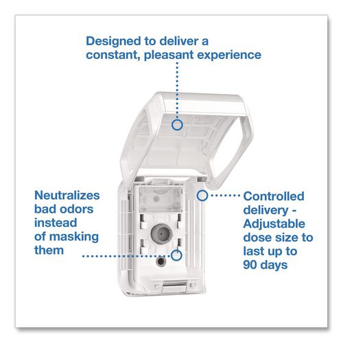 Constant Air Freshener Dispenser, 3.93 x 4.72 x 5.98, White, 6/Carton (256021)