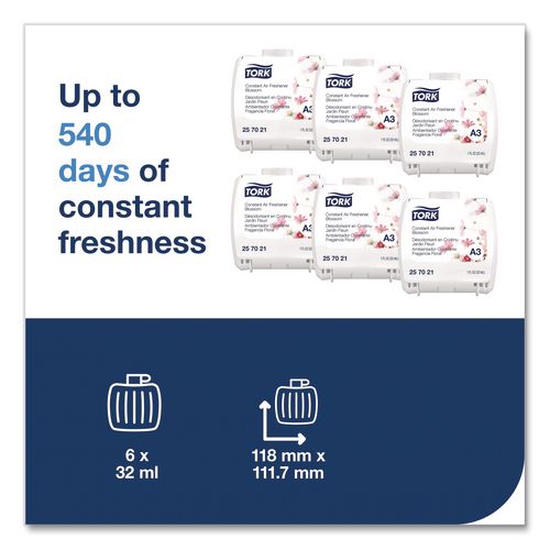Constant Air Freshener Refill, Breeze, 32 mL, 6/Carton (257020)