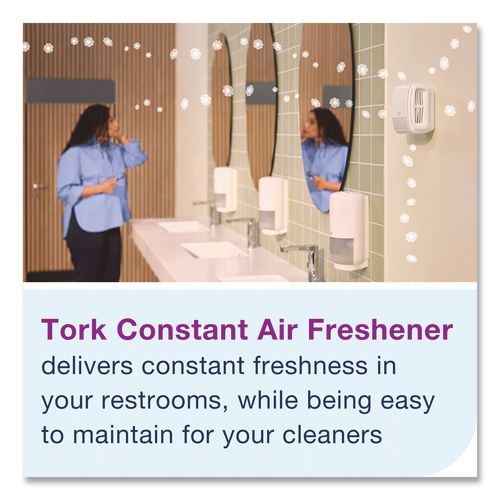 Constant Air Freshener Dispenser, 3.93 x 4.72 x 5.98, White, 6/Carton (256021)