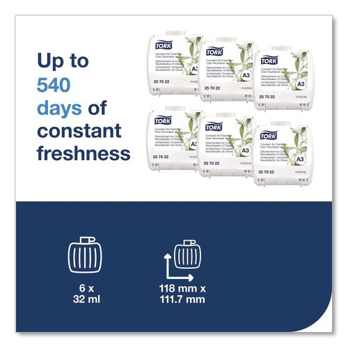 Constant Air Freshener Refill, Blossom, 32 mL, 6/Carton (257021)