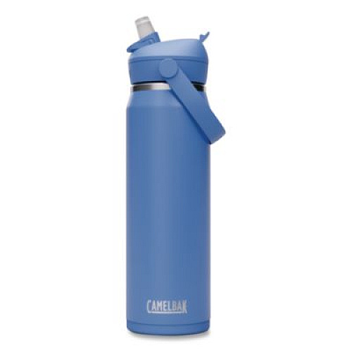 CamelBak Thrive FlipStraw Stainless Steel Vacuum Insulated Water Bottle, 32 oz, Sky Blue (2855406001)