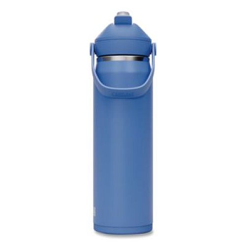 CamelBak Thrive FlipStraw Stainless Steel Vacuum Insulated Water Bottle, 32 oz, Sky Blue (2855406001)