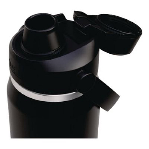 CamelBak Thrive Chug Vacuum Insulated Stainless Steel Water Bottle, 25 oz, Black (2931001075)