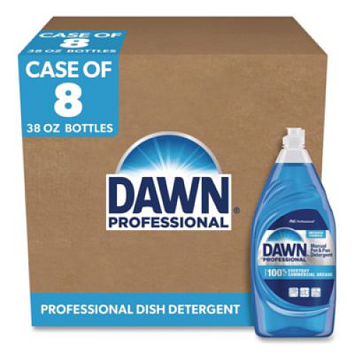 Dawn Professional Manual Pot/Pan Dish Detergent, 38 oz Bottle, 8/Carton (45112CT)