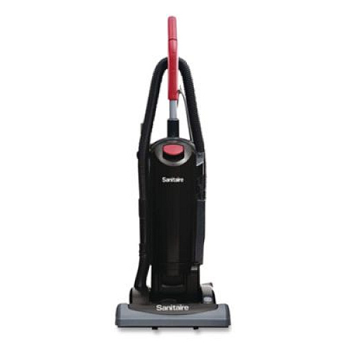 Sanitaire FORCE QuietClean Upright Vacuum SC5815D, 15" Cleaning Path, Black (SC5815E)