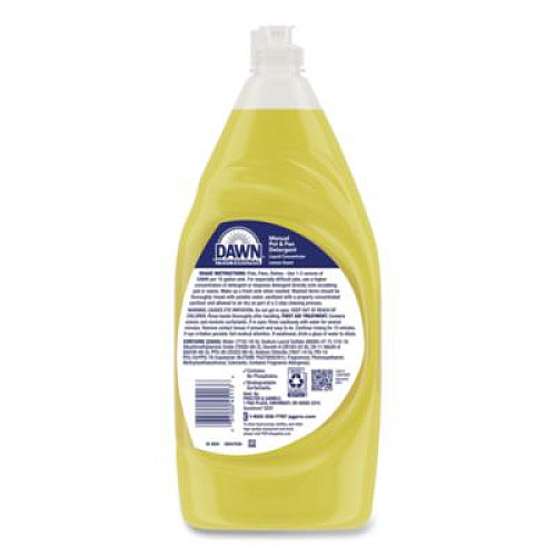 Dawn Professional Manual Pot/Pan Dish Detergent, Lemon, 38 oz Bottle, 8/Carton (45113)