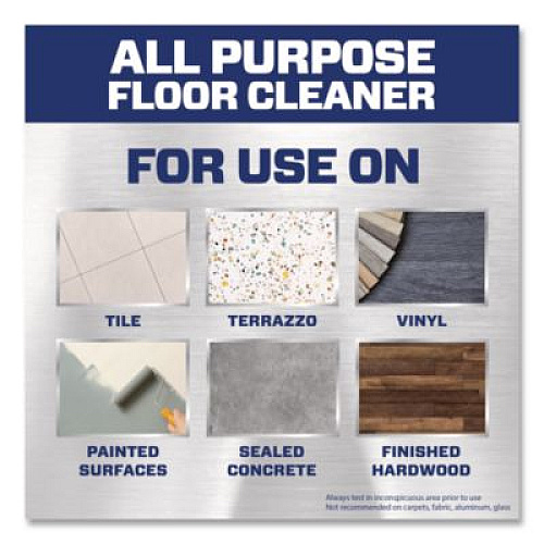 Mr. Clean Finished Floor Cleaner, Lemon Scent, 1 gal Bottle, 3/Carton (02621CT)