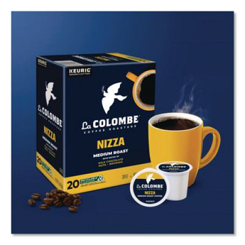 La Colombe Coffee K-Cup Pods, Nizza Medium Roast, 20/Box (0327)