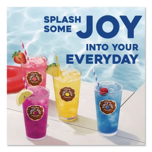 The Original Donut Shop ICED Refreshers K-Cup Pods, Mango Dragonfruit Lemonade, 20/Box, 4 Boxes/Carton (0532CT)