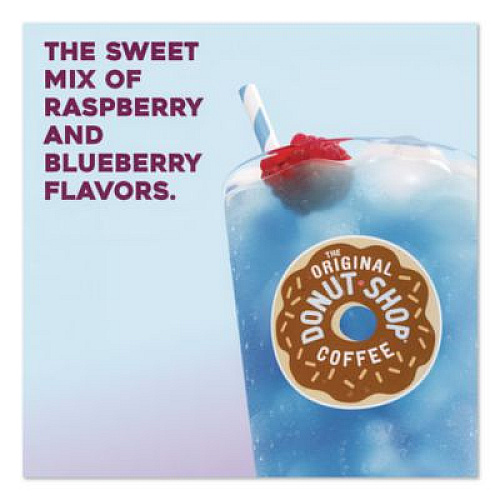 The Original Donut Shop ICED Refreshers K-Cup Pods, Berry Chill, 20/Box, 4 Boxes/Carton (0631CT)