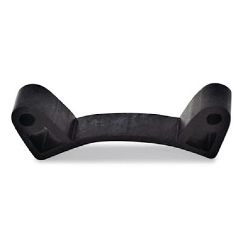 Rubbermaid Commercial HYGEN Tool Grip Rack and Cap for HYGEN Microfiber Cleaning Carts, Black (FG9T73M4BLA)