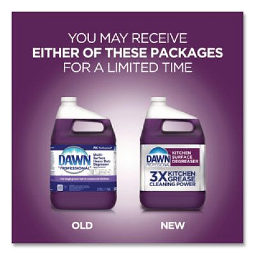 Dawn Professional Kitchen Surface Degreaser, Fresh Scent, 1 gal Bottle, 2/Carton (07307)