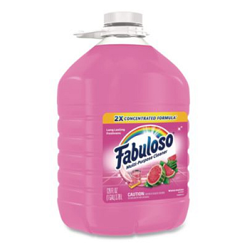 Fabuloso Multi-Use Cleaner, Watermelon Scent, 128 oz Bottle, 4/Carton (61051023CT)