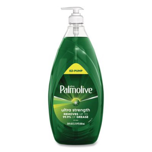 Ultra Palmolive Dishwashing Liquid, Ultra Strength, Fresh Scent, 28 oz Bottle, 4/Carton (61054595CT)