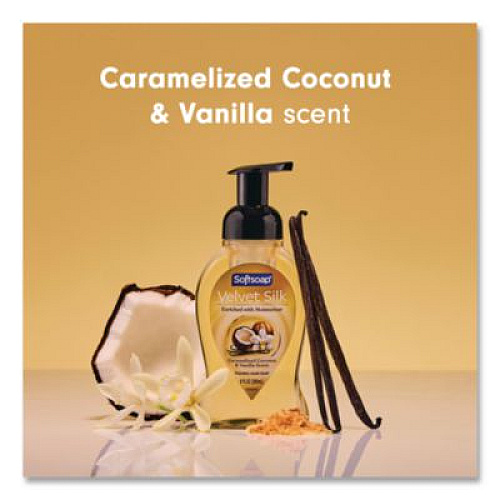 Softsoap Liquid Hand Soap Foam, Coconut, 9 oz, 6/Carton (61052504CT)