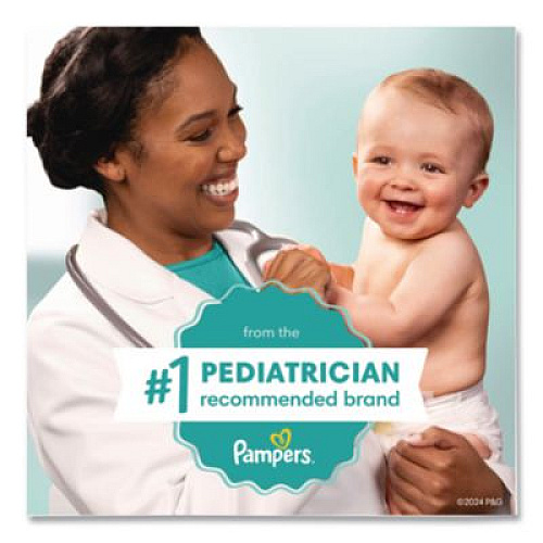 Pampers Sensitive Baby Wipes, 1-Ply, 6.8 x 7, Unscented, White, 56/Pack (87076EA)