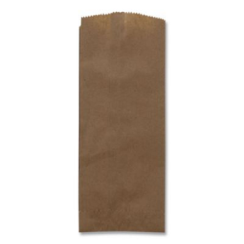 Ross & Wallace Paper Products Grocery Paper Bags, Merchandise Size, 35# Basis Weight, 4 x 2.5 x 11.5, Brown, 500/Bundle (20331500)
