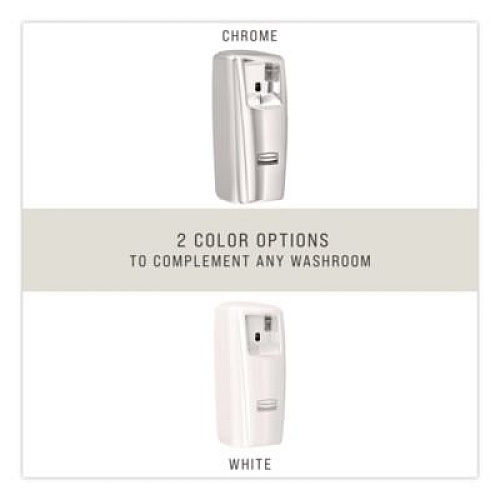 Rubbermaid Commercial TC Microburst Odor Control System 9000 LCD, 3.6 x 4.33 x 8.75, White (1793535)
