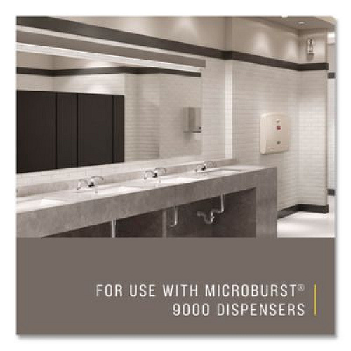 Rubbermaid Commercial TC Microburst 9000 Air Freshener Refill, Linen Fresh, 5.3 oz Aerosol Spray, 4/Carton (4012441)