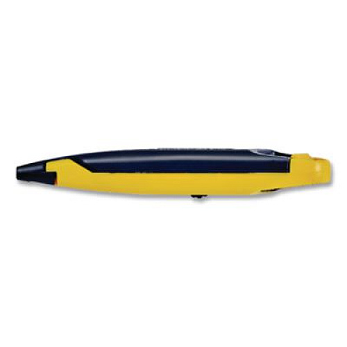 Stanley Plastic Light-Duty Utility Knife with Retractable Blade, 6" Plastic Handle, Yellow (10065)