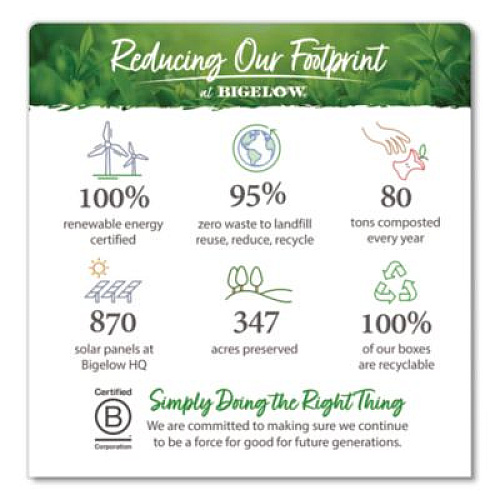 Bigelow steep Tea, Dandelion and Peach, 1.18 oz Tea Bag, 20/Box (17715)