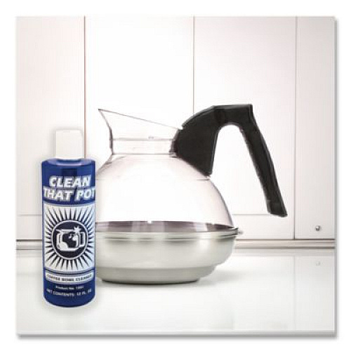 Clean That Pot Coffee Bowl Cleaner, 12 oz Bottle (1001)