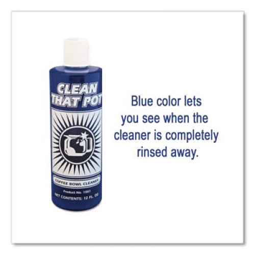 Clean That Pot Coffee Bowl Cleaner, 12 oz Bottle (1001)