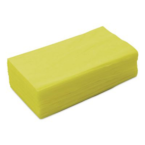 Chix Masslinn Dust Cloths, 24 x 24, Yellow, 50/Bag, 2 Bags/Carton (0911)
