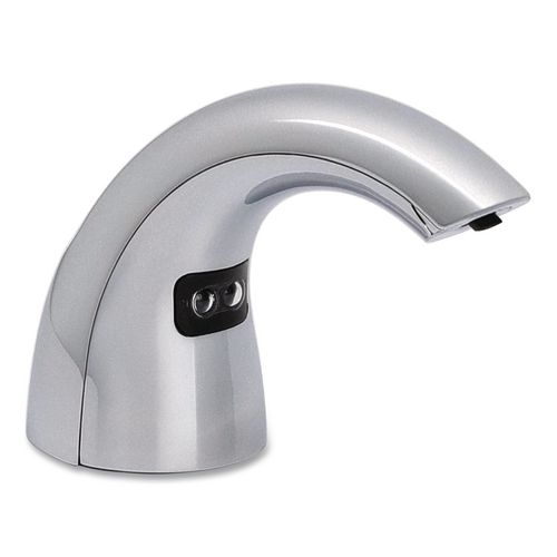 CX10 Counter Mount Soap Dispenser with Metal Spout Fixture, 2,000 mL, 2.28 x 5.82 x 4.04, Chrome (894001)