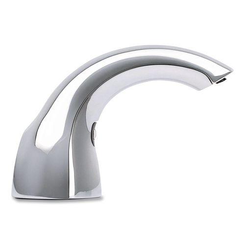 CX10 Counter Mount Soap Dispenser with Metal Spout Fixture, 2,000 mL, 2.28 x 5.82 x 4.04, Chrome (894001)