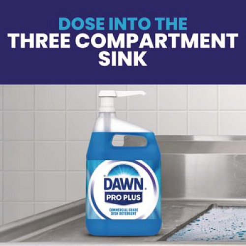 Dawn Professional Manual Pot and Pan Dish Detergent, 3.78 L Pump Bottle, 132/Pallet (08309PL)