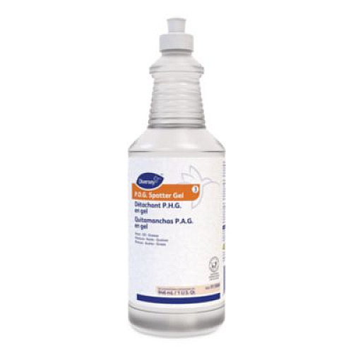 Diversey Paint, Oil and Grease Spotter Gel, Fruity Scent, 32 oz Squeeze Bottle, 6/Carton (913888)