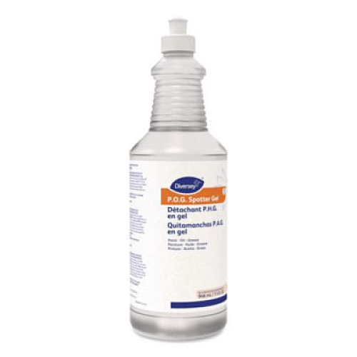 Diversey Paint, Oil and Grease Spotter Gel, Fruity Scent, 32 oz Squeeze Bottle, 6/Carton (913888)