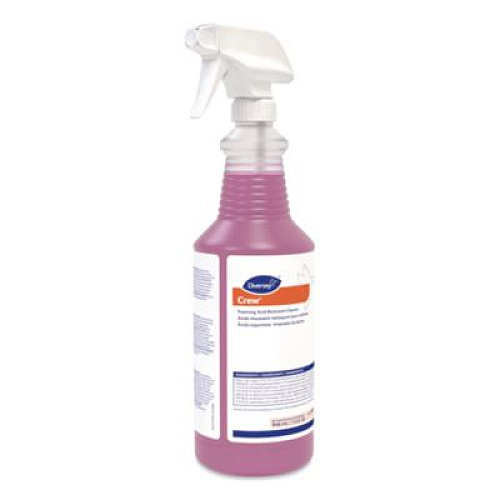 Diversey Foaming Acid Restroom Cleaner, Fresh Scent, 32 oz Spray Bottle, 12/Carton (95325322)