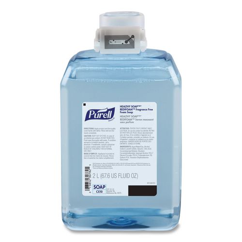 HEALTHY SOAP REDIFOAM Fragrance-Free Foam Soap, 2,000 mL Refill, 2/Carton (857502)