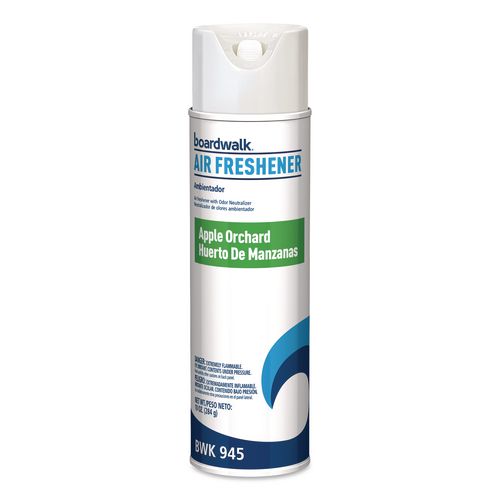 Aerosol Air Freshener, Apple Orchard, 10 oz Aerosol Spray, 6/Carton (945)