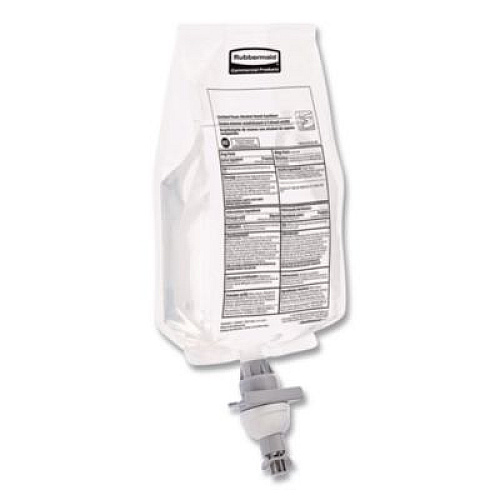 Rubbermaid Commercial AutoFoam Refill With Alcohol Foam Hand Sanitizer, Clear, 1,000 mL, Unscented, 4/Carton (2080802)