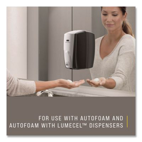 Rubbermaid Commercial Autofoam Hand Soap Refill, Lotion Soap with Moisturizer, Light Citrus Scent, 1,100 mL, 4/Carton (750112)