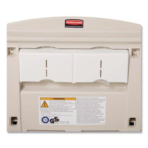 Rubbermaid Commercial Baby Changing Station Vertical, 34.1 x 23, Light Platinum (FG781988LPLA)