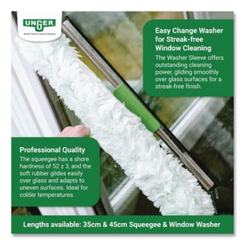 Unger Visa Versa Squeegee, 14" Wide Blade (VP350)
