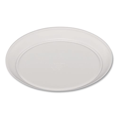 Epicure Melamine Dinner Plate, 8" dia, White, 48/Carton (4380302CT)