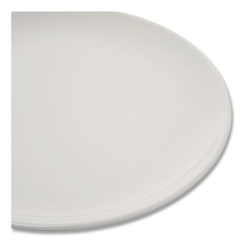 Epicure Melamine Dinner Plate, 8" dia, White, 48/Carton (4380302CT)