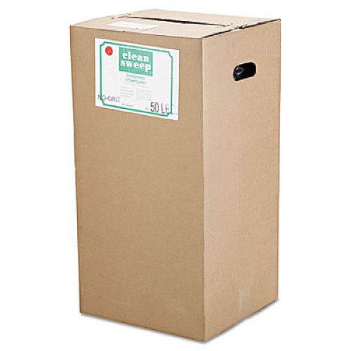 Anchor Brand Non-Abrasive Sweeping Compound, Safe On Floors, 50 Lb, Red (ANRFLOORSWEEP)