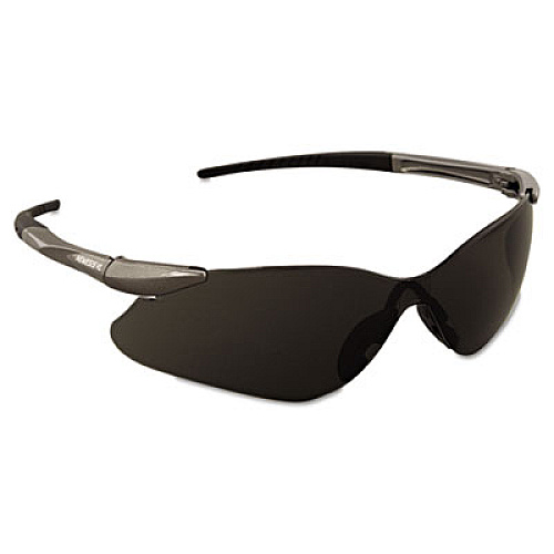 KleenGuard Nemesis VL Safety Glasses, Frameless, Smoke Single Lens (25704)