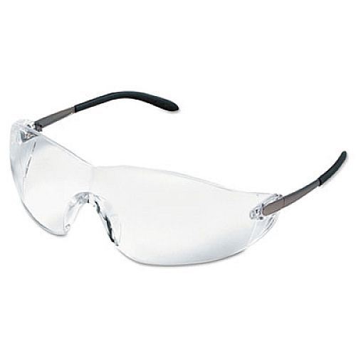 MCR Safety Blackjack Safety Glasses, Frameless, Clear Single Lens (S2110)